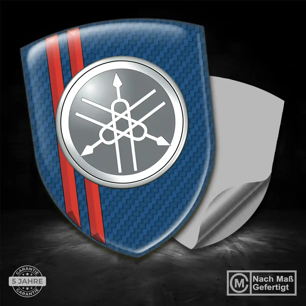 Yamaha Emblem Wappen Interieurdesign