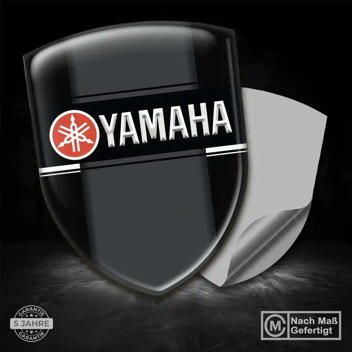 Yamaha Emblem Wappen Premiumqualität