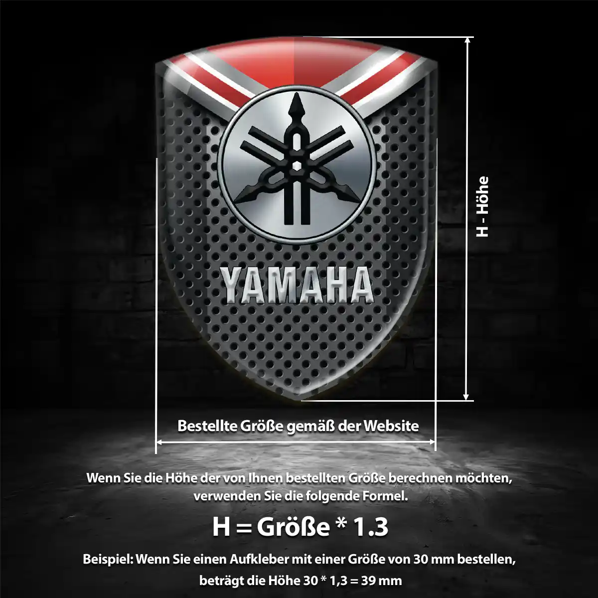 Yamaha Emblem Wappen Verlässliche Qualität