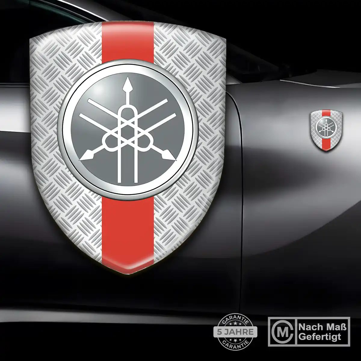 Yamaha Embleme Auto Ausdrucksstarkes Design