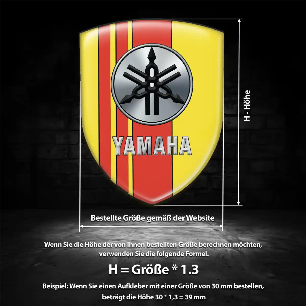 Yamaha Embleme Auto Elegantes Design