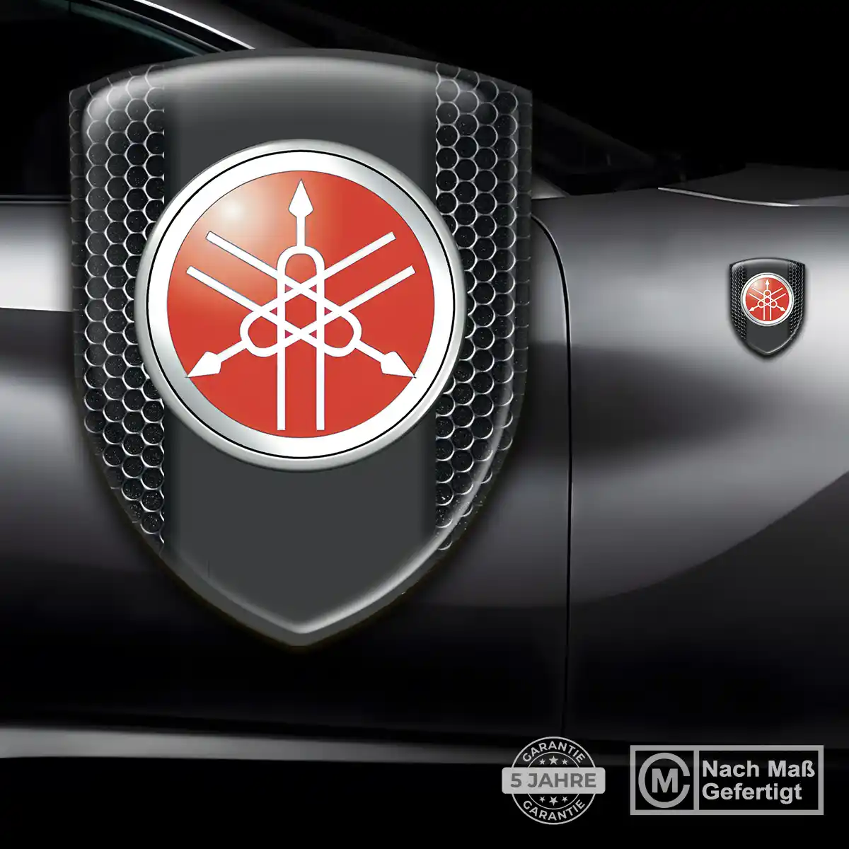 Yamaha Embleme Auto Exklusiv-Edition