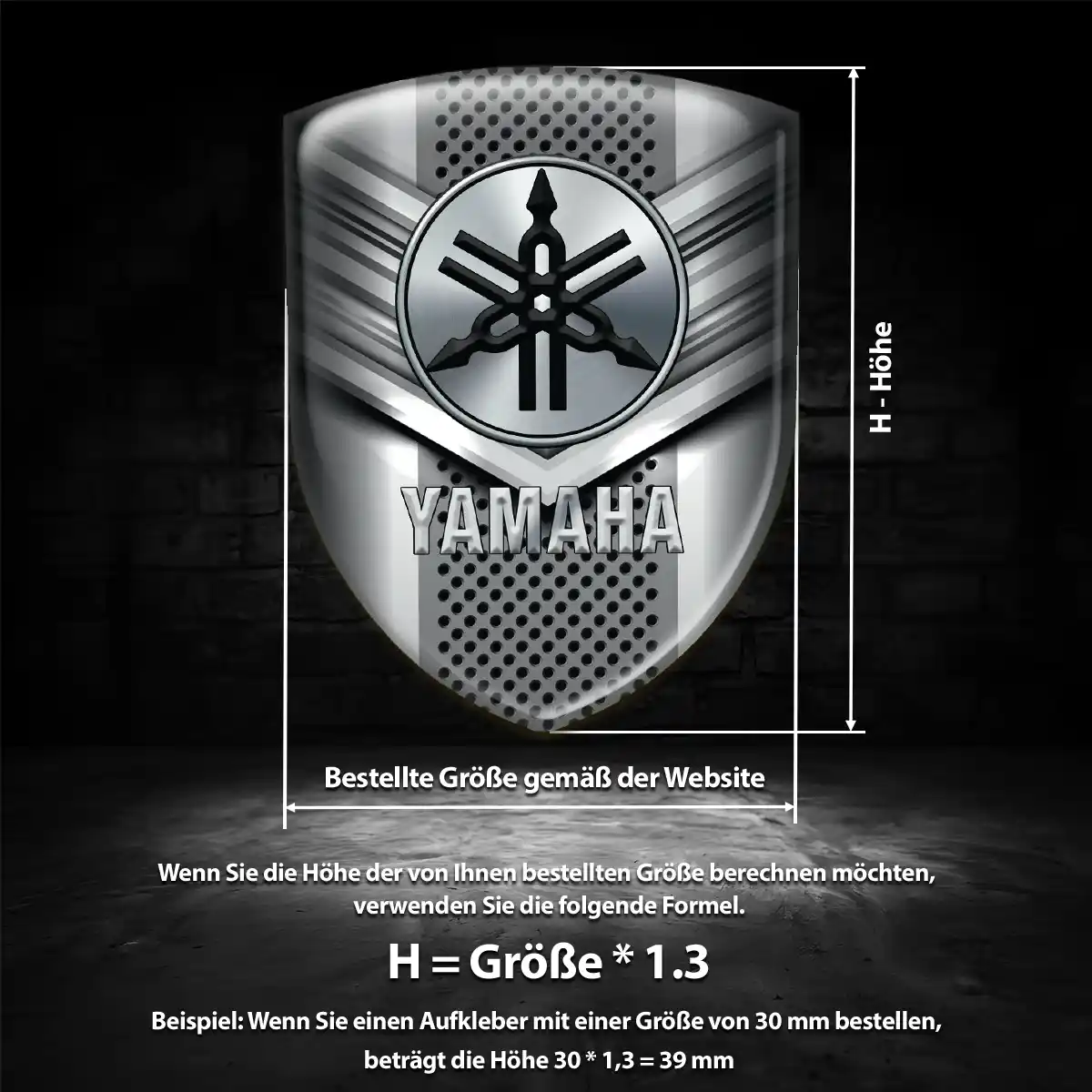 Yamaha Embleme Auto Exterieurdesign