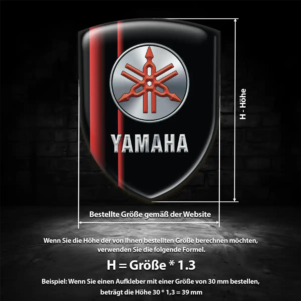 Yamaha Embleme Auto Modernes Design