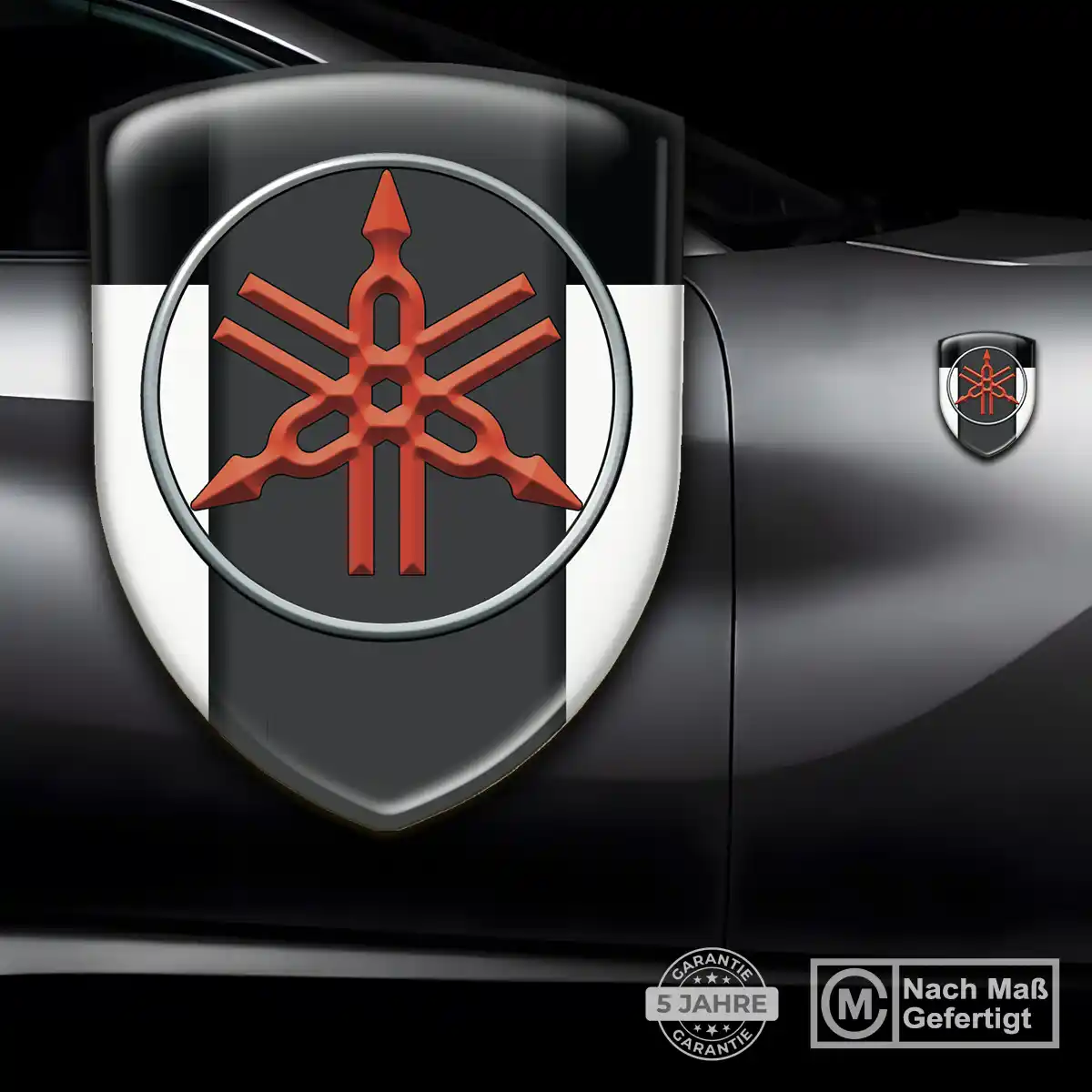 Yamaha Embleme Auto Verlässliche Qualität