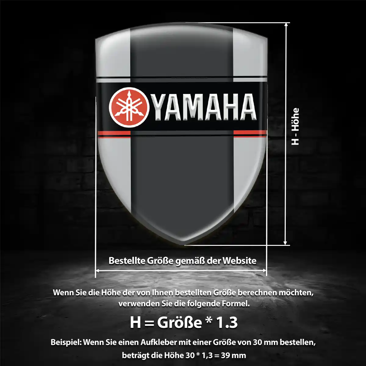 Yamaha Embleme Erstklassige Qualität