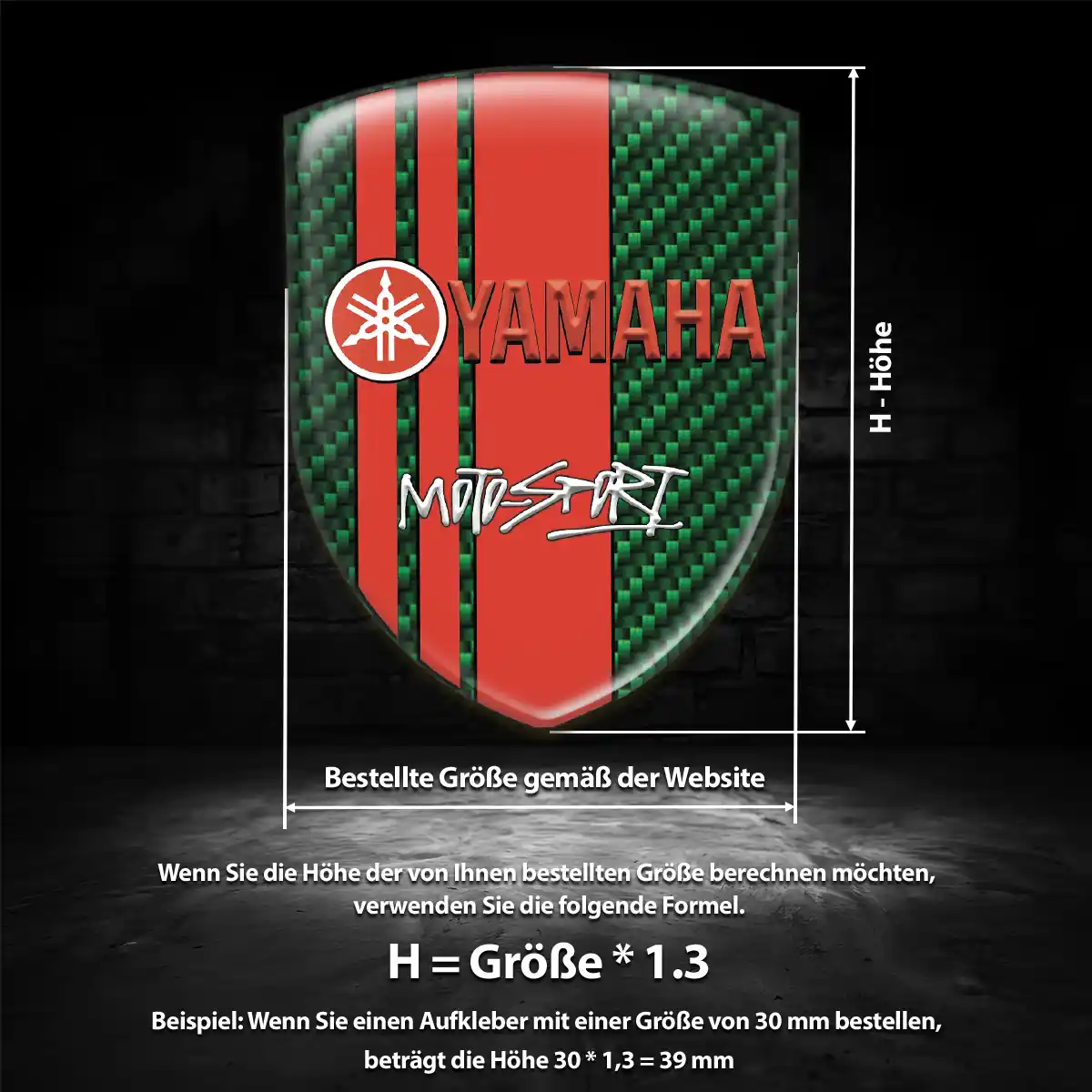 Yamaha Embleme Luxus-Edition