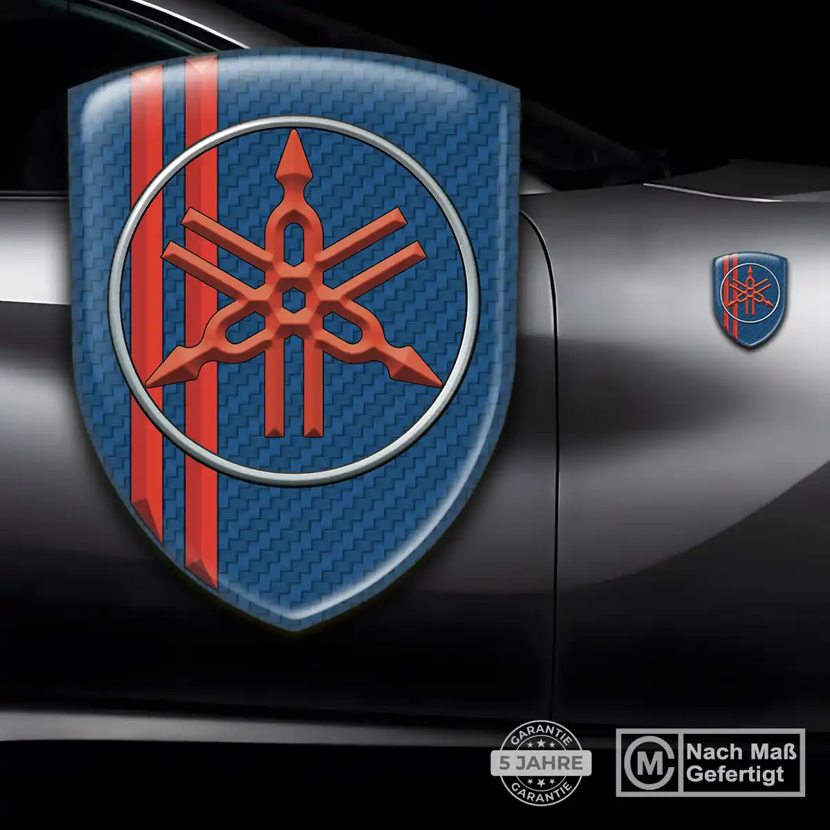 Yamaha Embleme Premiumqualität