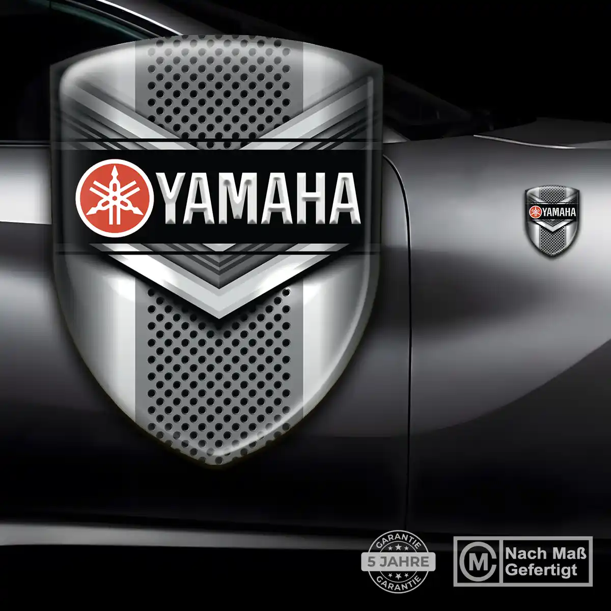 Yamaha Embleme Silikon Aufkleber Auto Exterieurdesign