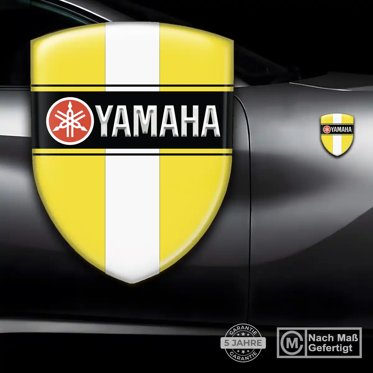 Yamaha Embleme Silikon Aufkleber Auto Luxus-Edition