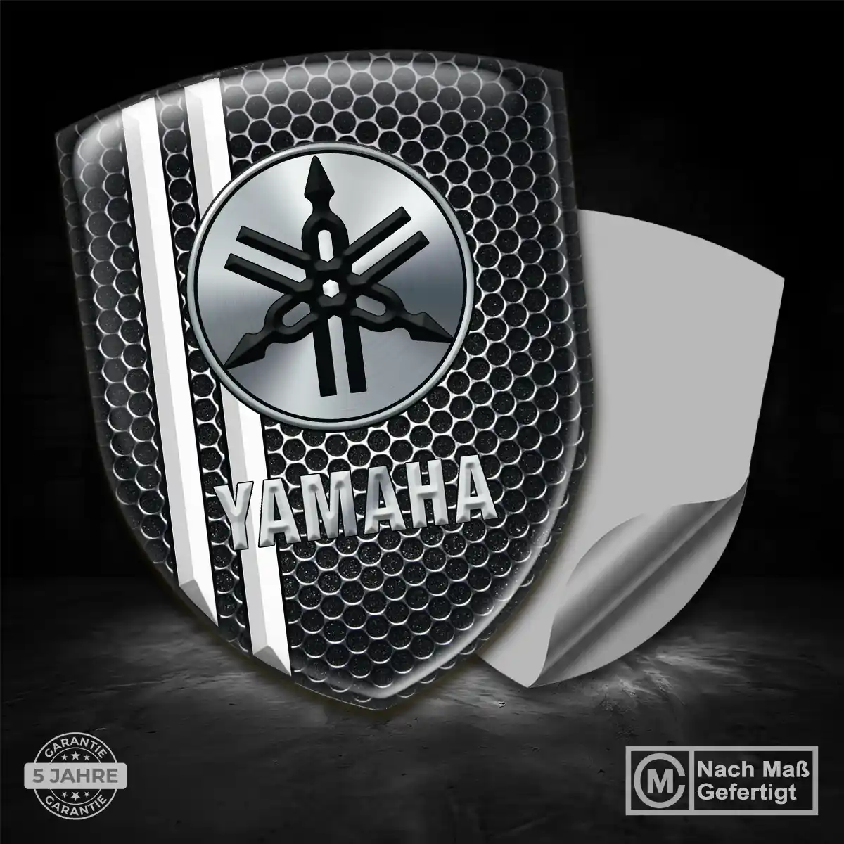 Yamaha Embleme Silikon Aufkleber Erstklassige Qualität