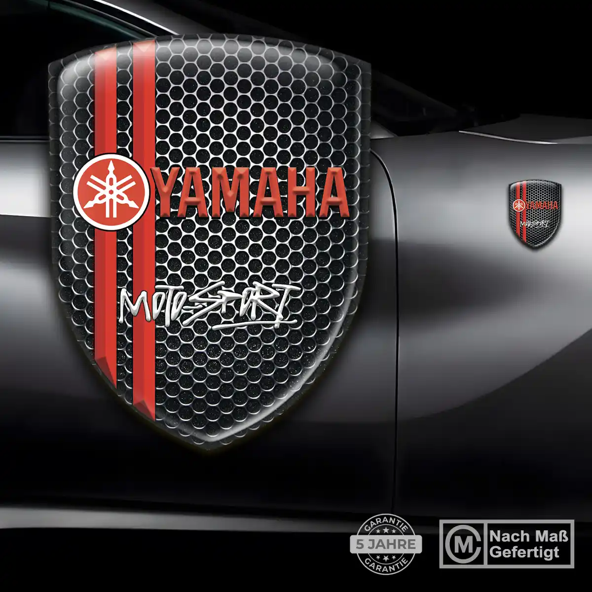 Yamaha Embleme Silikon Aufkleber Exterieurdesign