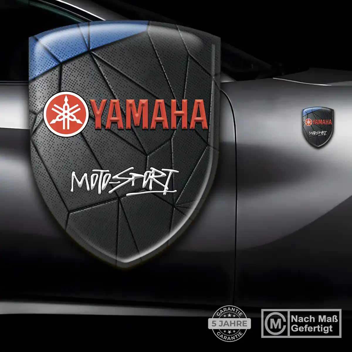 Yamaha Embleme Silikon Aufkleber Interieurdesign