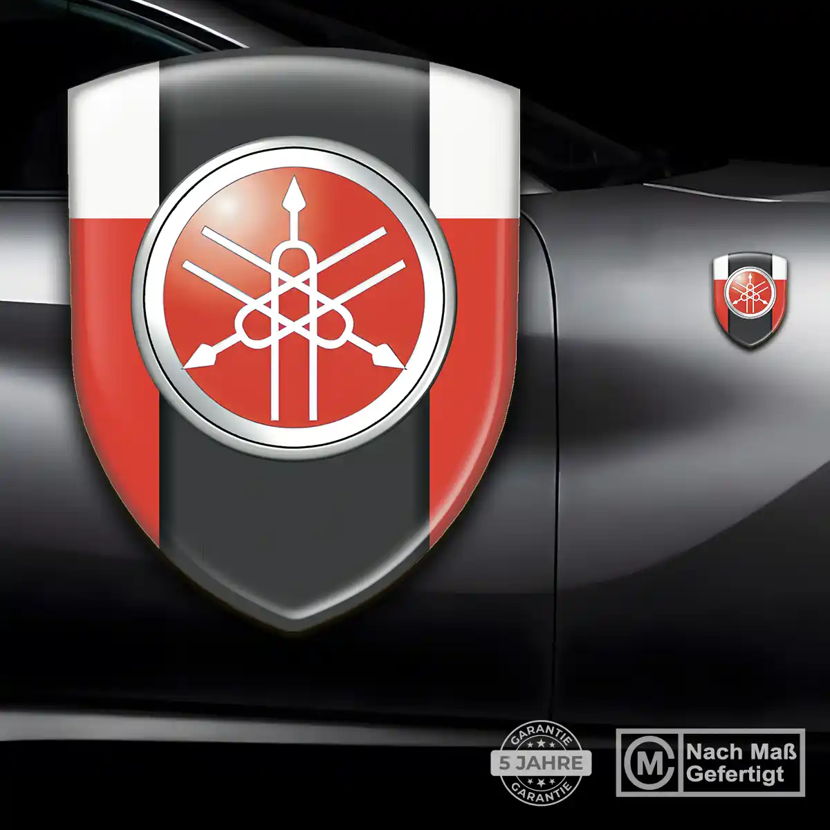 Yamaha Embleme Silikon Aufkleber Spitzenqualität