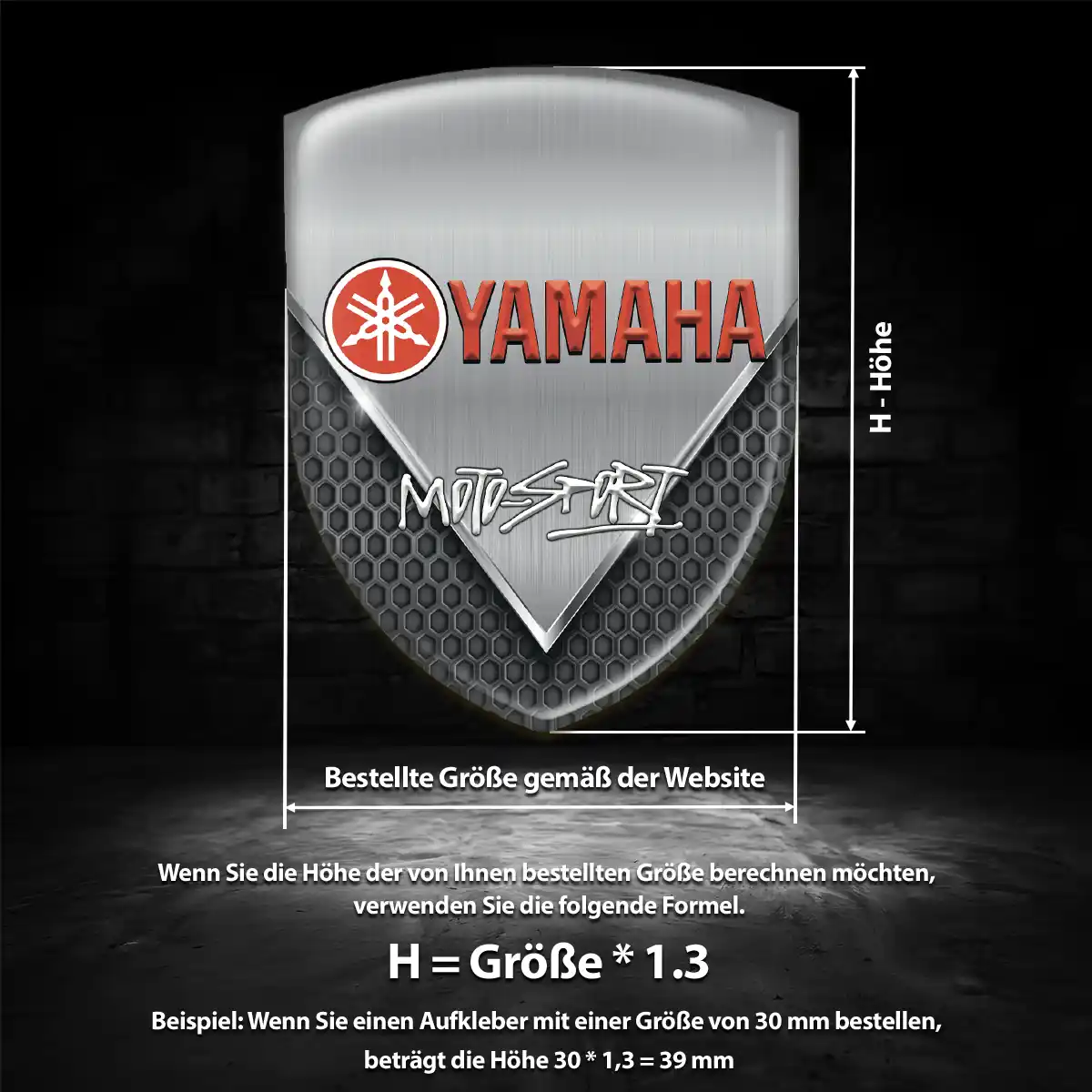 Yamaha Embleme Verlässliche Qualität