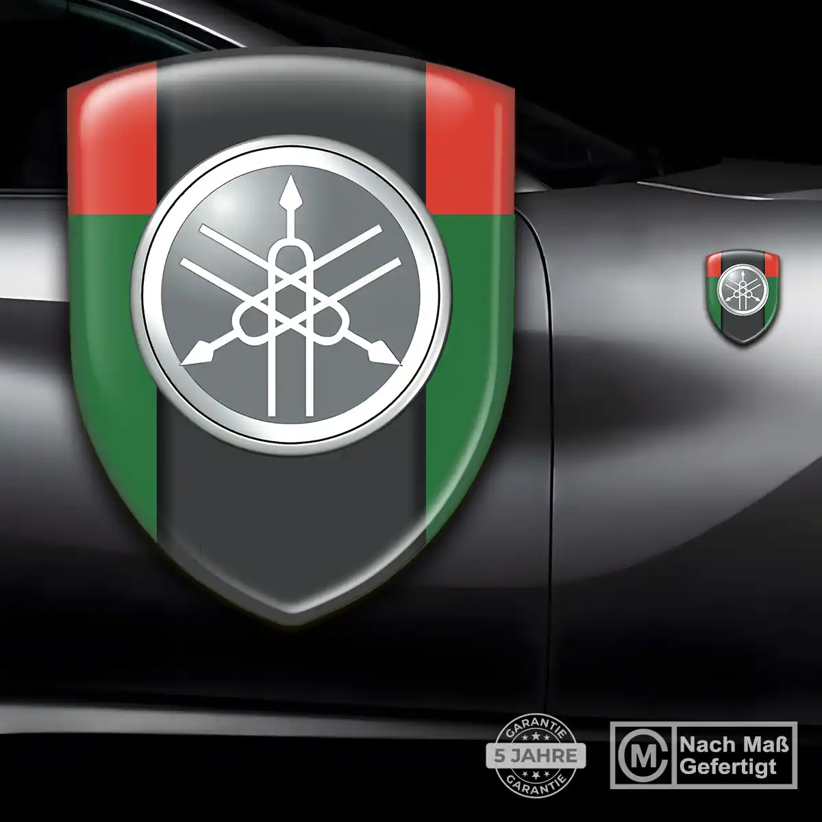 Yamaha Silikon Aufkleber Auto Elegantes Design