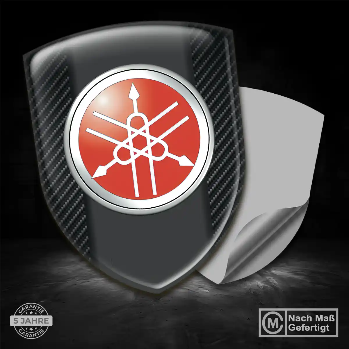 Yamaha Silikon Aufkleber Auto Exterieurdesign