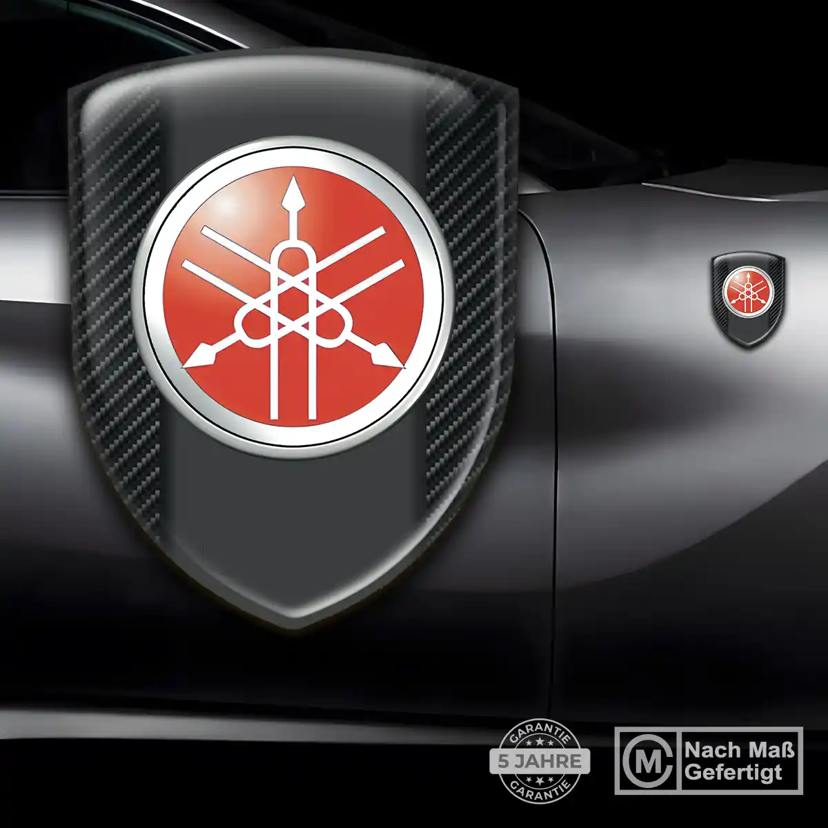 Yamaha Silikon Aufkleber Auto Exterieurdesign