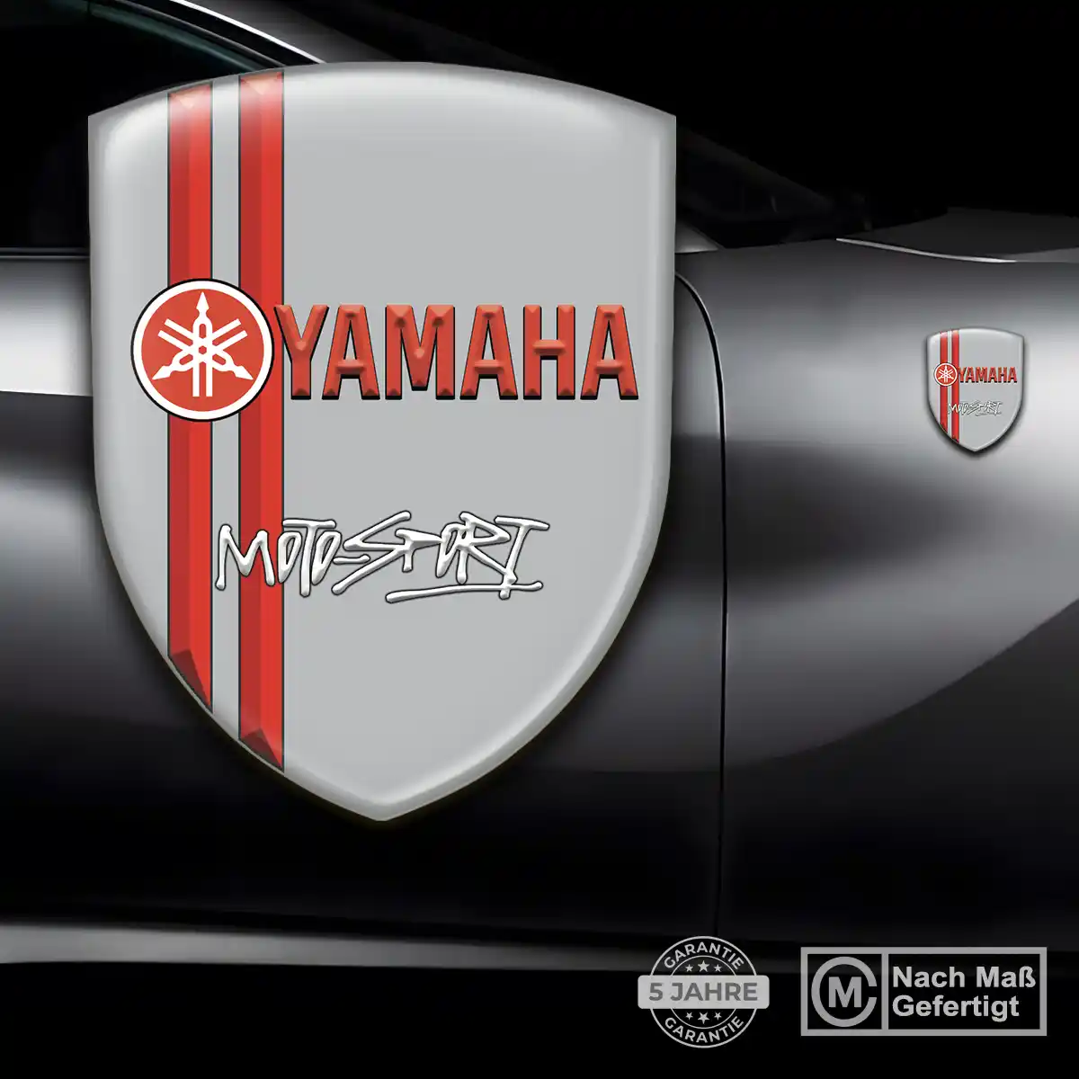 Yamaha Silikon Aufkleber Auto Tuningfahrzeug