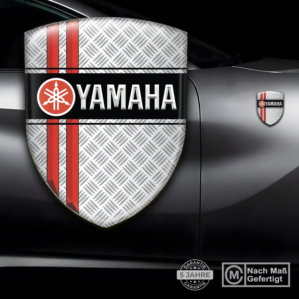 Yamaha Silikon Aufkleber Embleme Anspruchsvolles Design