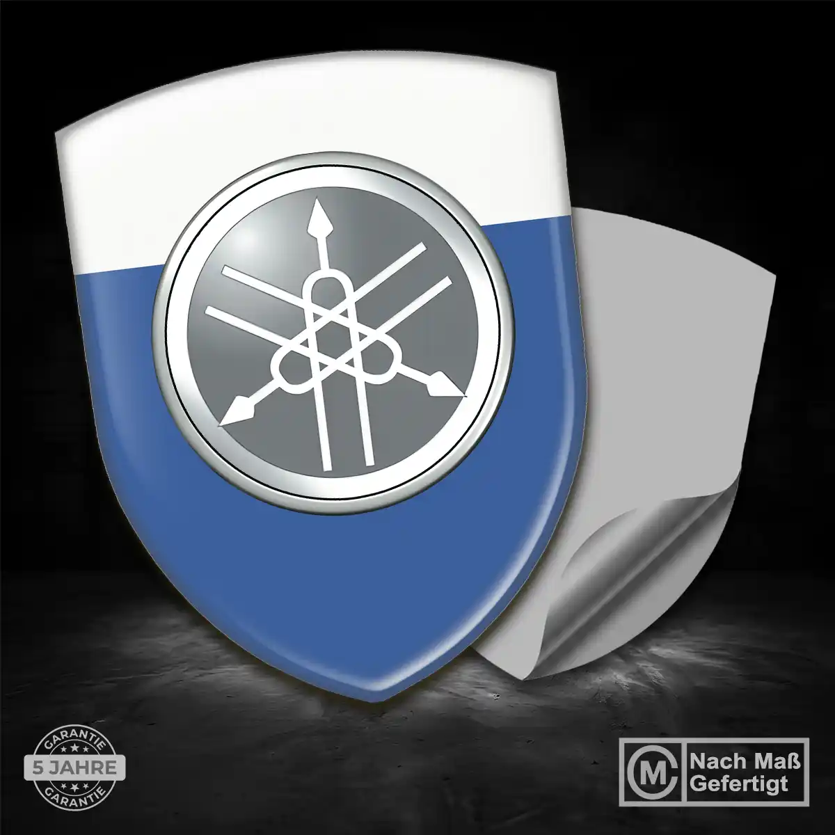 Yamaha Silikon Aufkleber Embleme Auto Edles Design