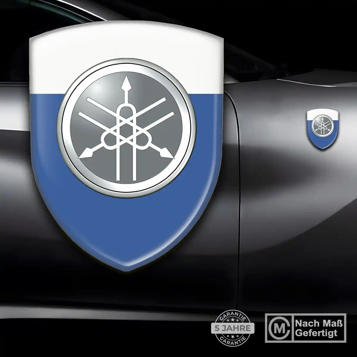 Yamaha Silikon Aufkleber Embleme Auto Edles Design
