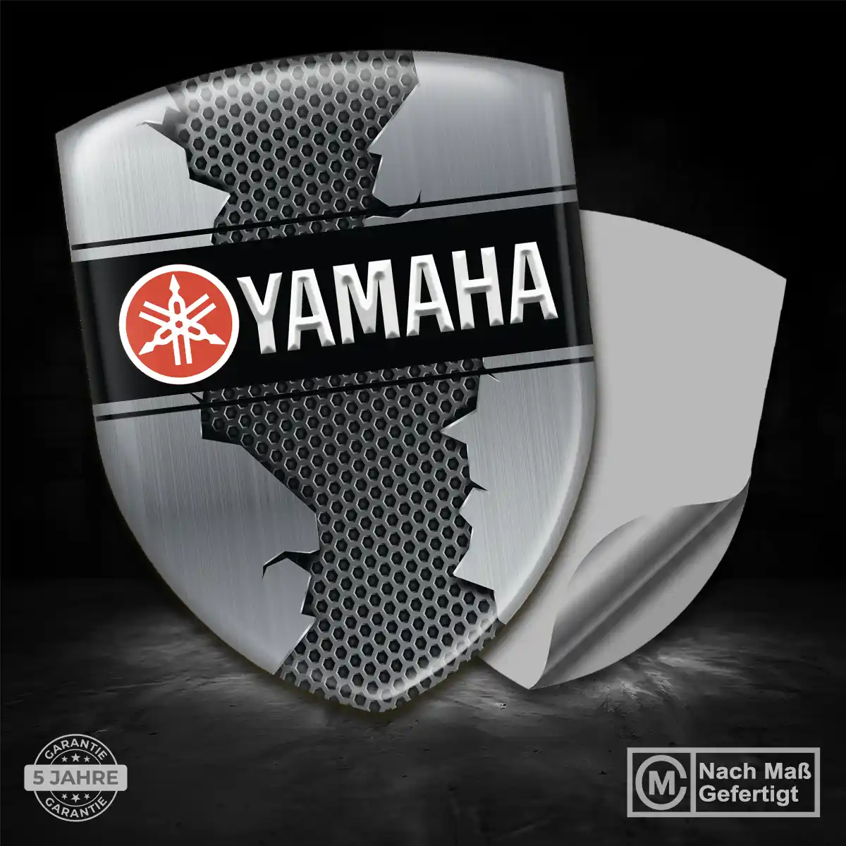 Yamaha Silikon Aufkleber Embleme Auto Hohe Qualität