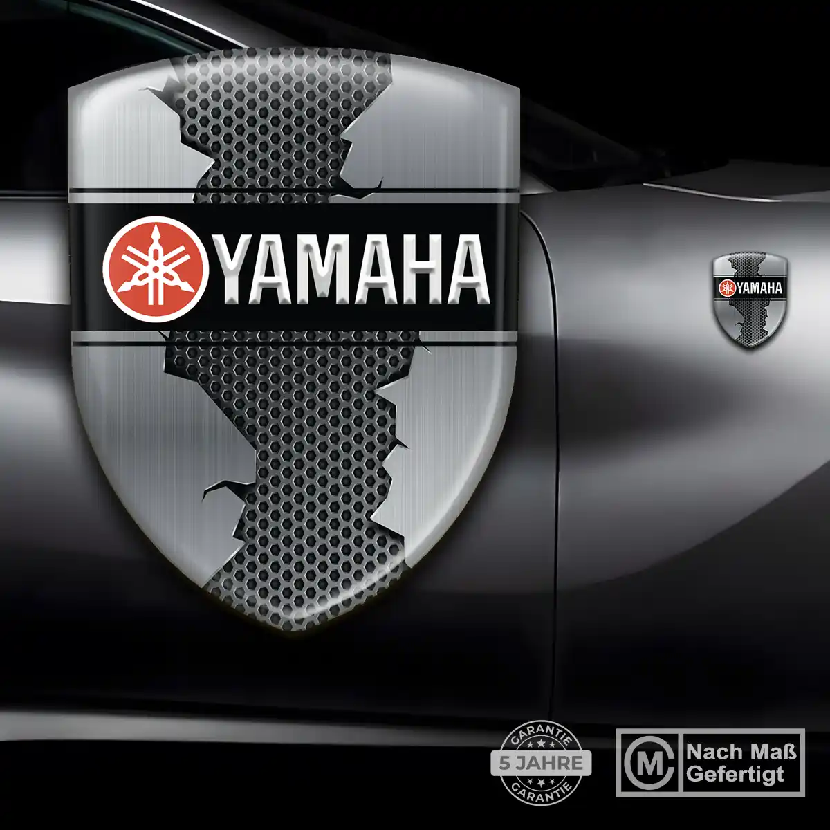 Yamaha Silikon Aufkleber Embleme Auto Hohe Qualität