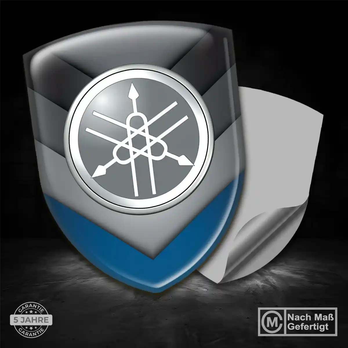 Yamaha Silikon Aufkleber Embleme Auto Interieurdesign