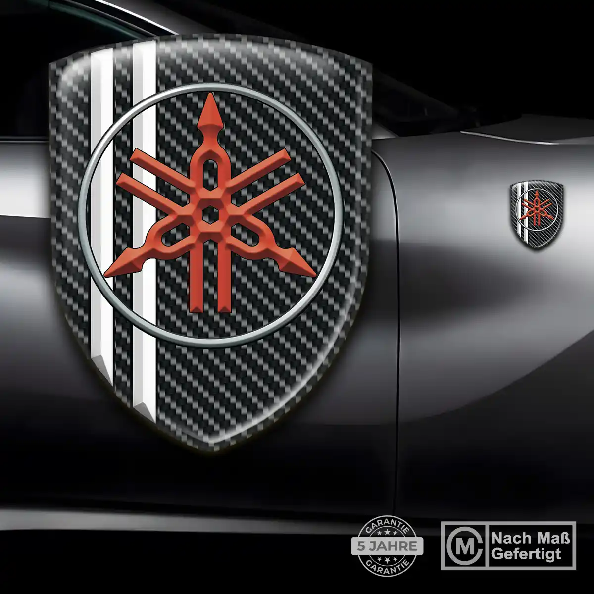 Yamaha Silikon Aufkleber Embleme Auto Limitierte Auflage