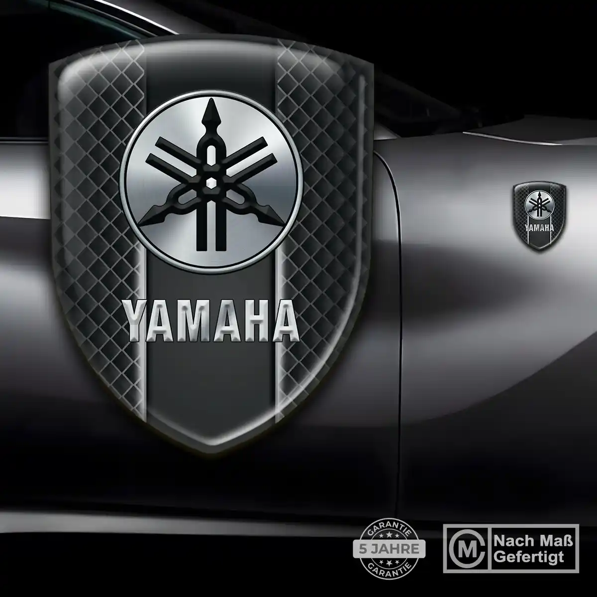 Yamaha Silikon Aufkleber Embleme Auto Luxus-Edition