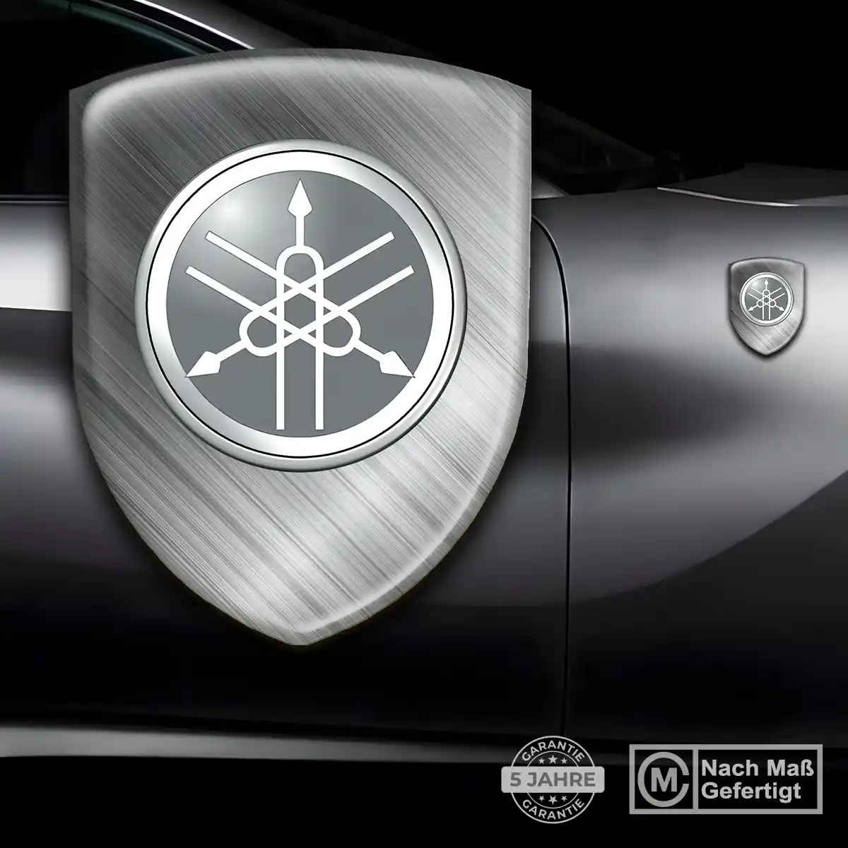 Yamaha Silikon Aufkleber Embleme Auto Markenedition