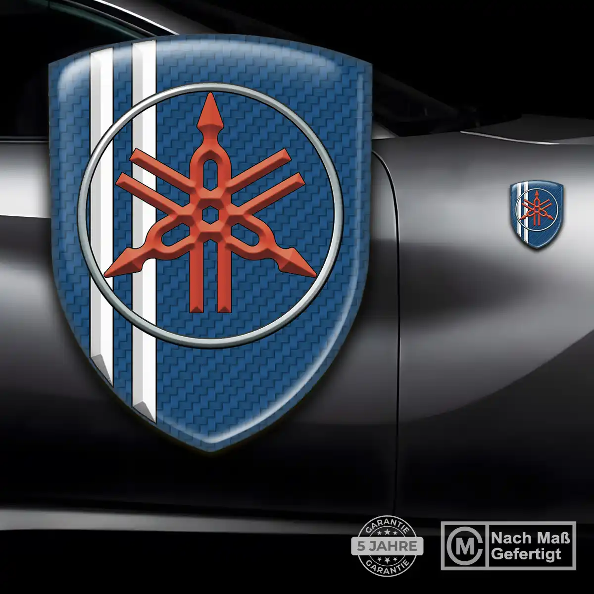 Yamaha Silikon Aufkleber Embleme Auto Sonderedition