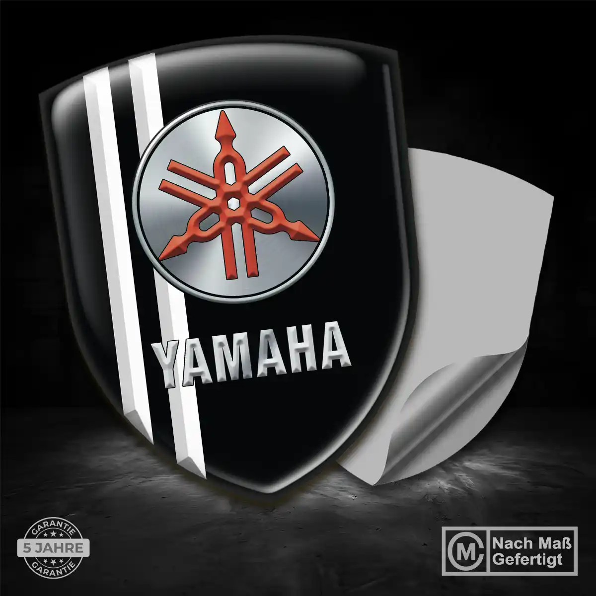 Yamaha Silikon Aufkleber Embleme Überzeugende Qualität