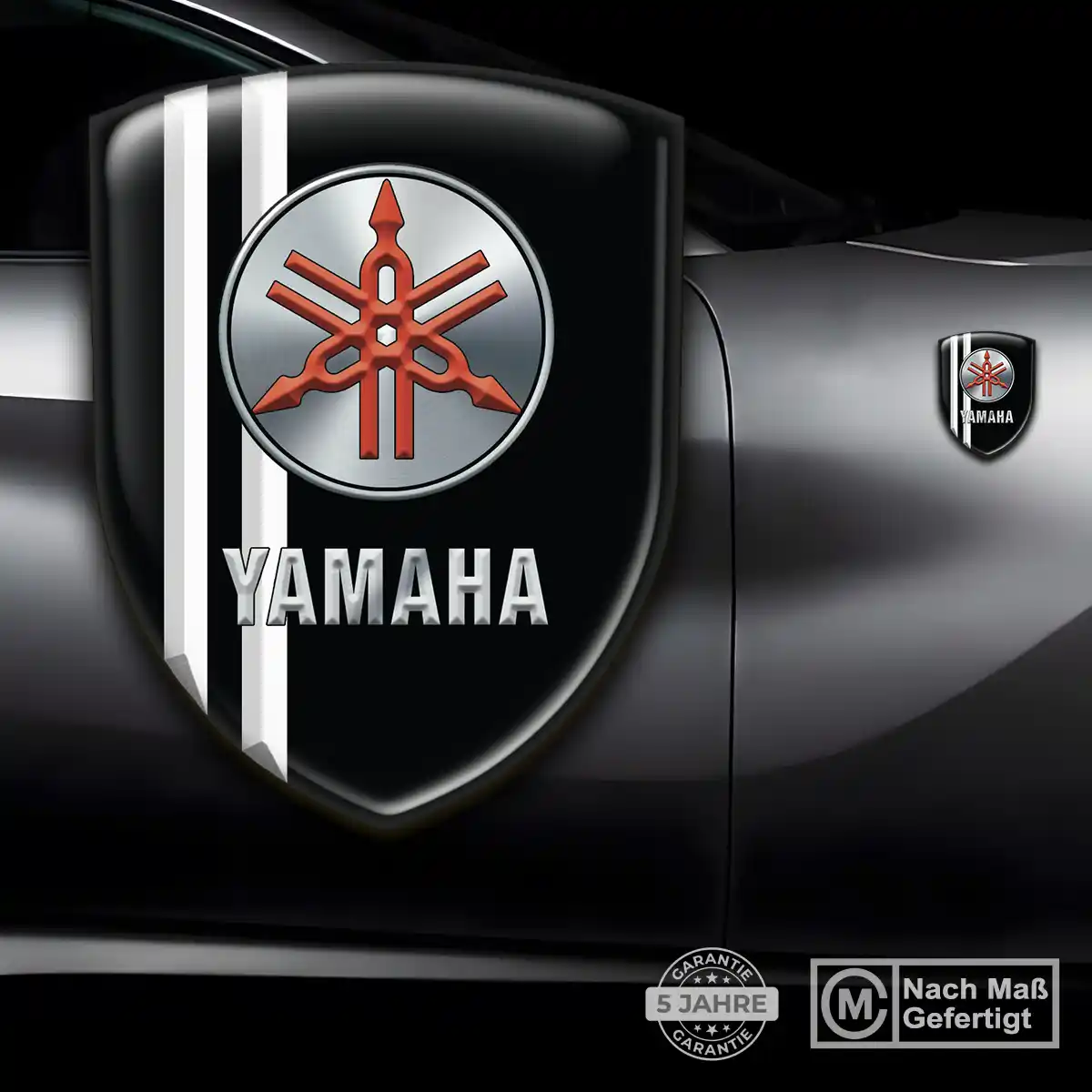 Yamaha Silikon Aufkleber Embleme Überzeugende Qualität
