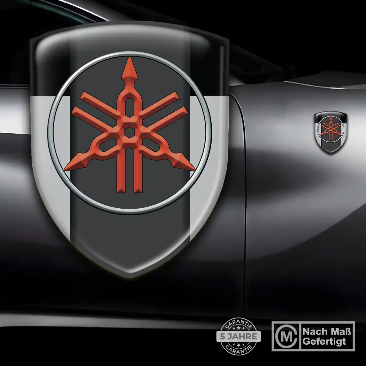 Yamaha Silikon Aufkleber Embleme Sonderedition