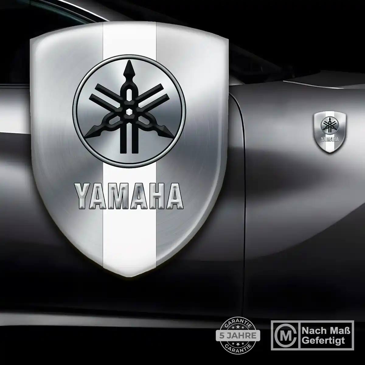Yamaha Silikon Aufkleber Embleme Tuningfahrzeug
