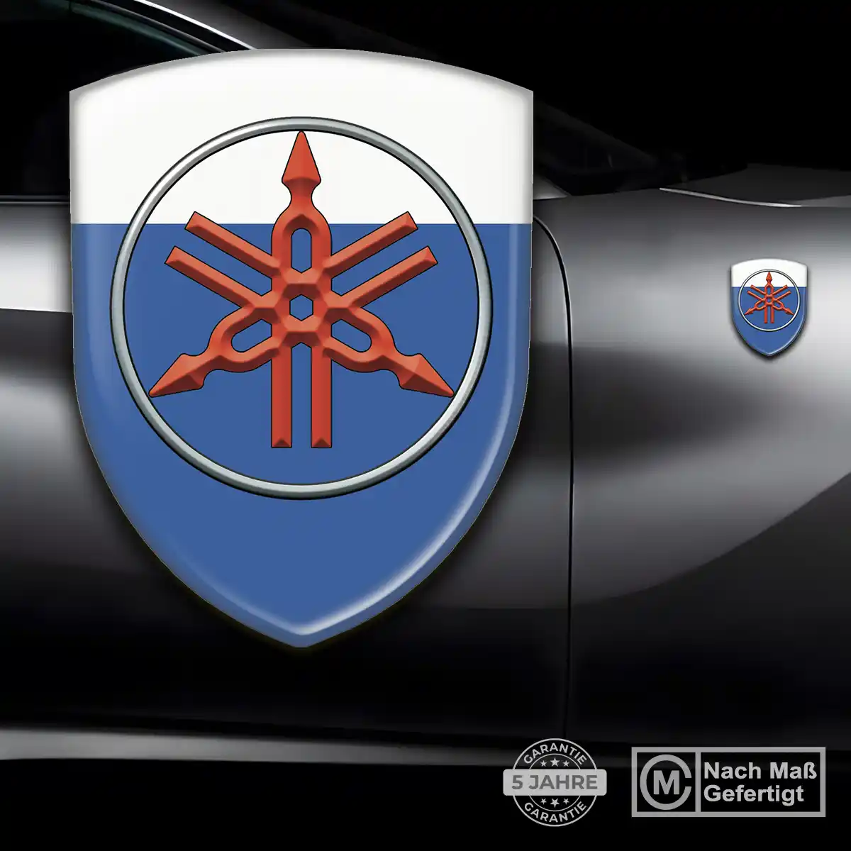 Yamaha Silikon Aufkleber Embleme Verlässliche Qualität