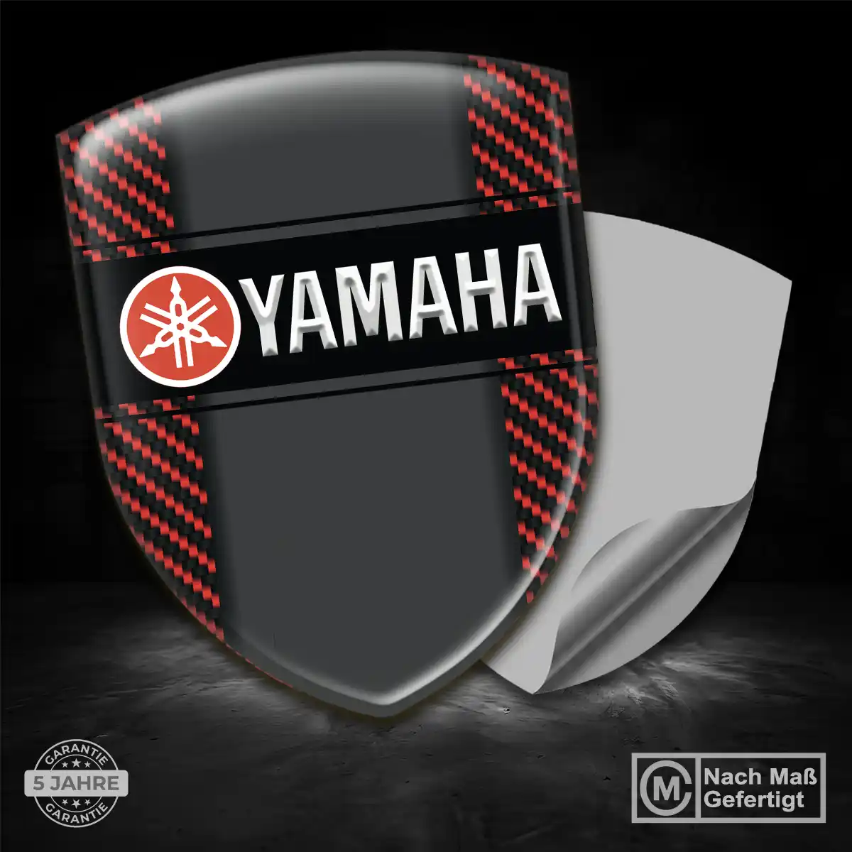 Yamaha Silikon Aufkleber Limitierte Auflage