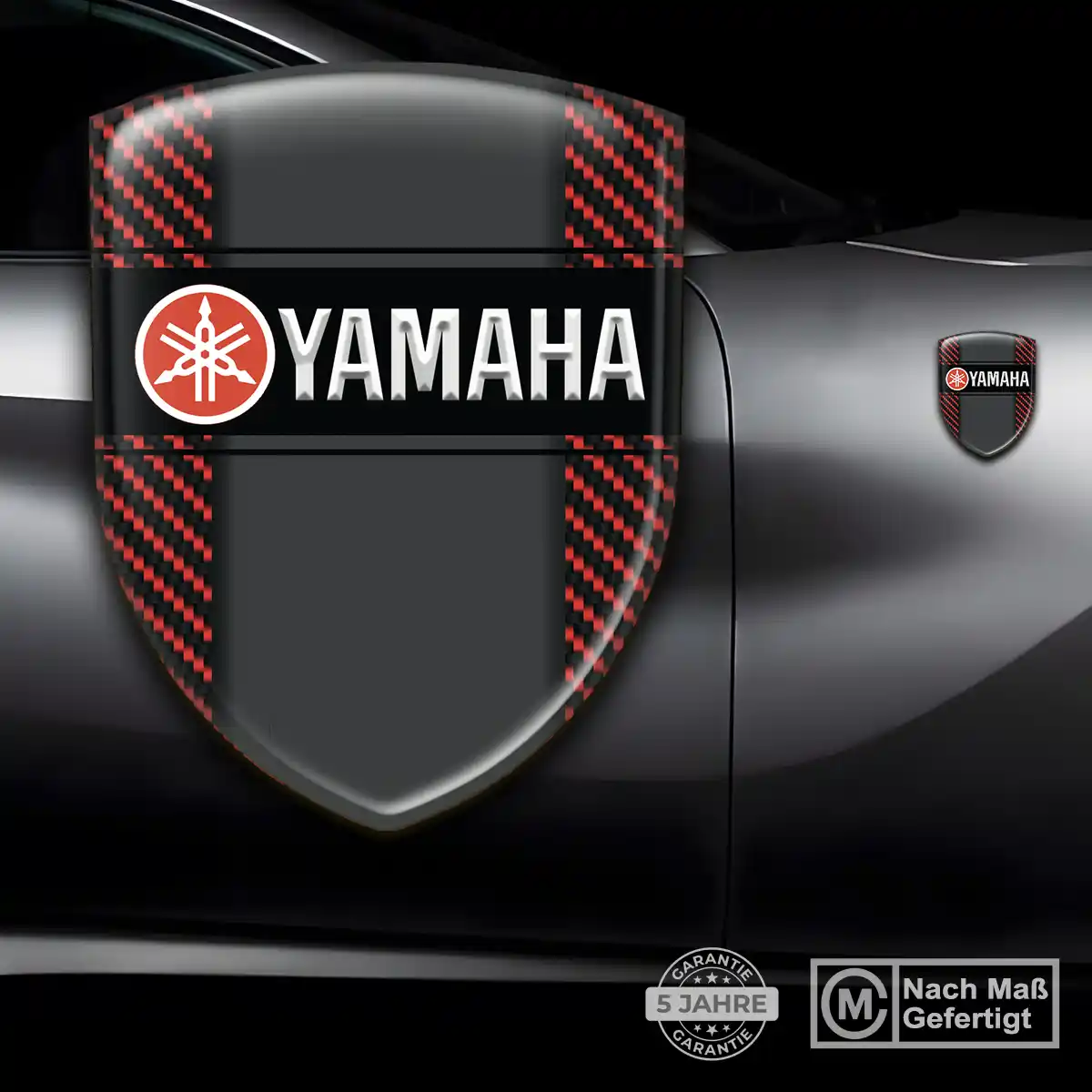 Yamaha Silikon Aufkleber Limitierte Auflage