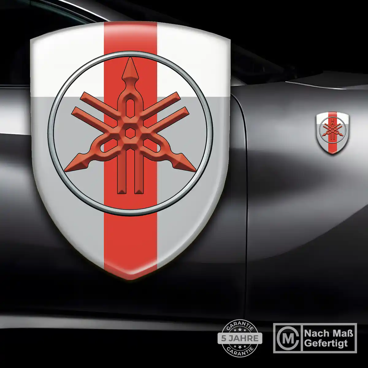 Yamaha Silikon Aufkleber Markenedition