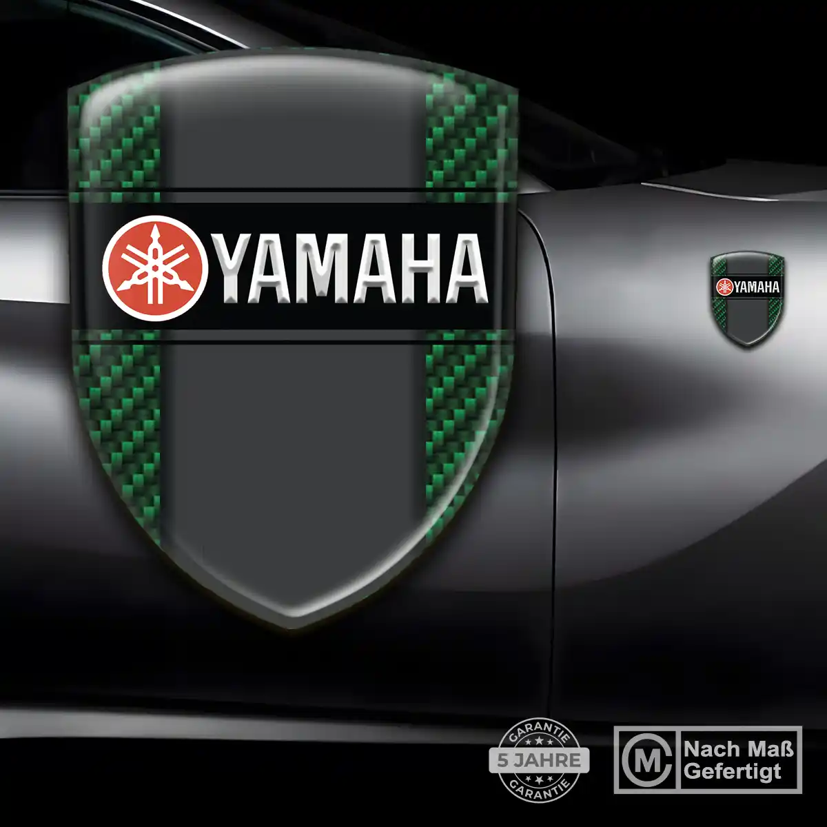 Yamaha Silikon Aufkleber Modernes Design
