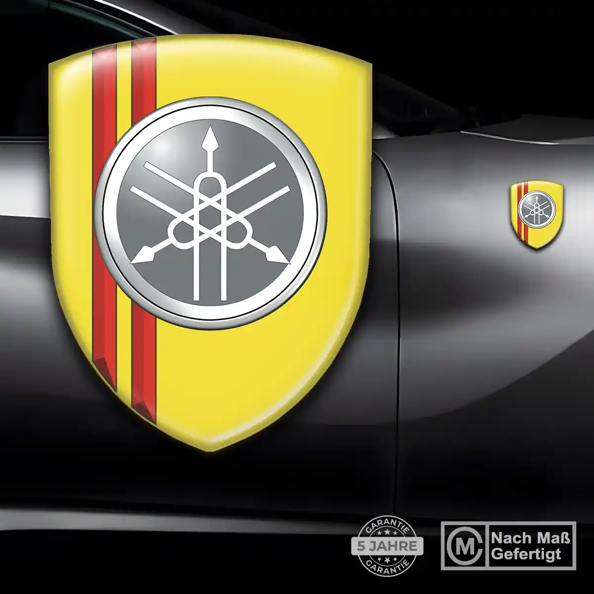 Yamaha Silikon Aufkleber Premiumqualität