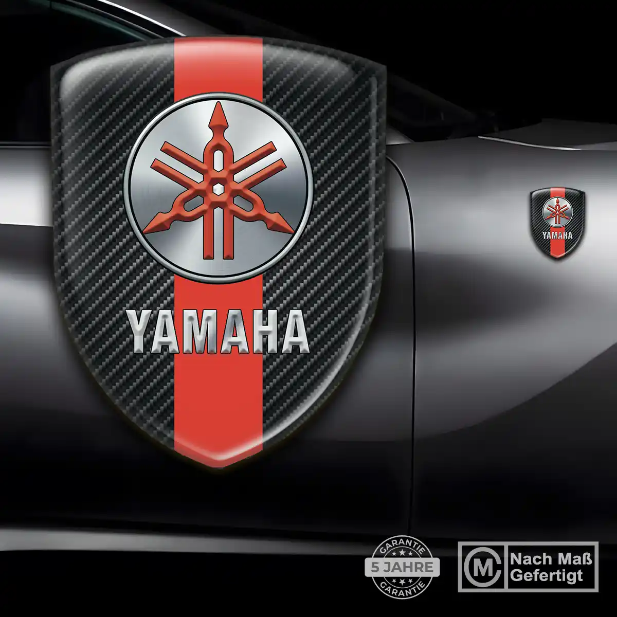 Yamaha Silikon Aufkleber Prestige-Edition