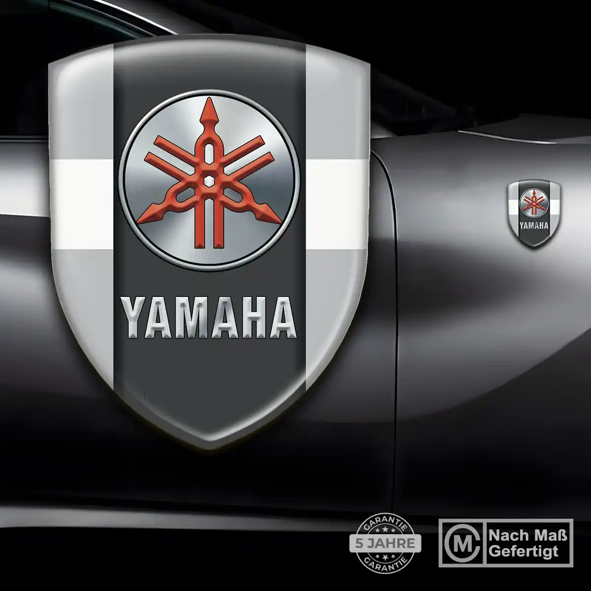 Yamaha Silikon Aufkleber Stilvolles Design
