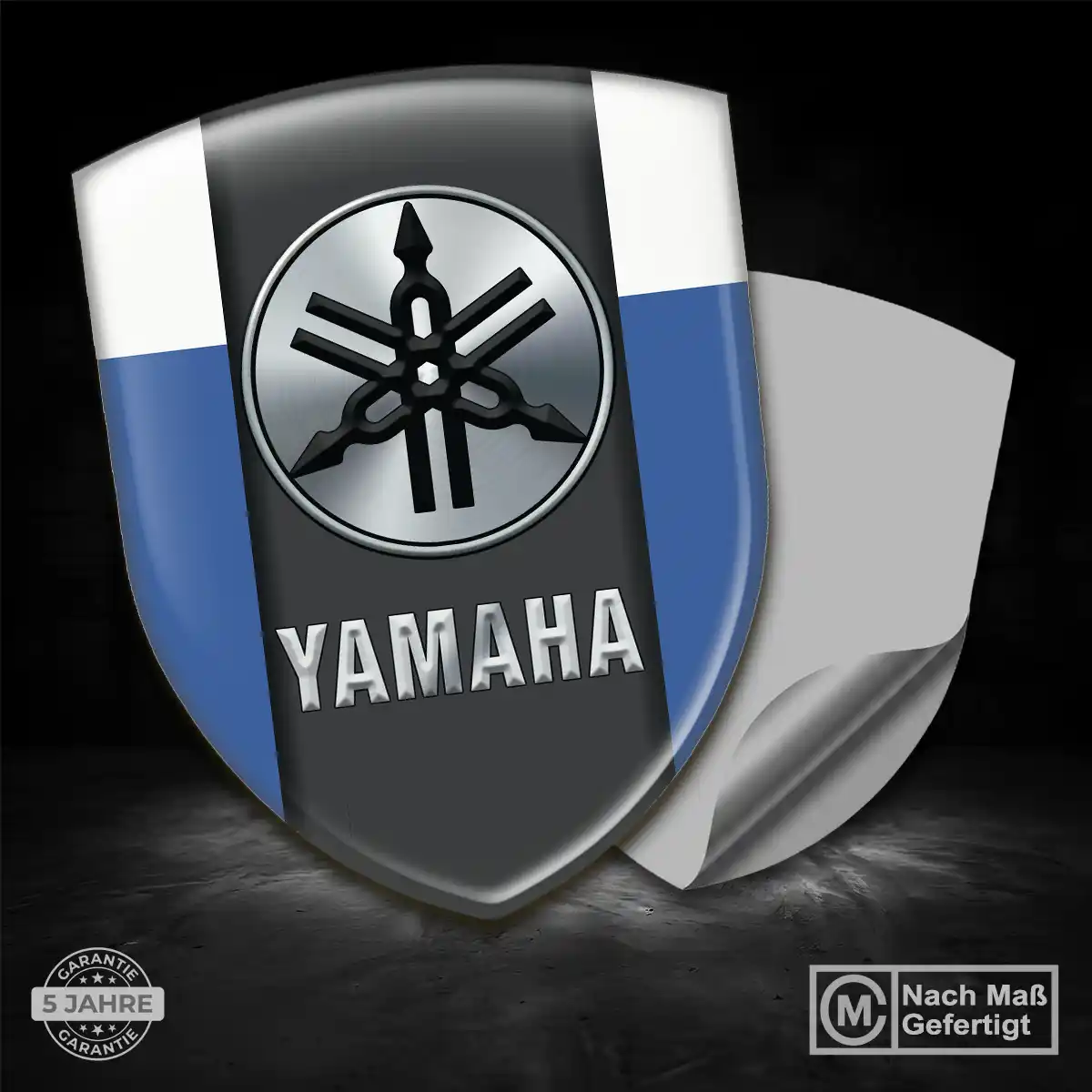 Yamaha Silikon Aufkleber Tuningfahrzeug