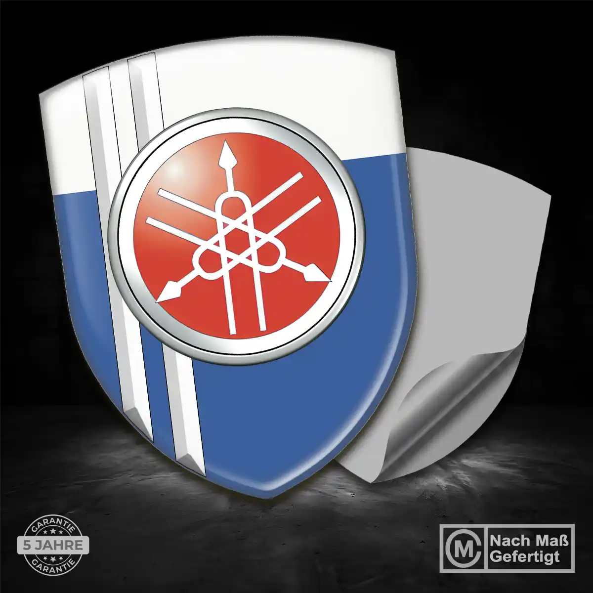 Yamaha Silikon Aufkleber Wappen Auto Hohe Qualität