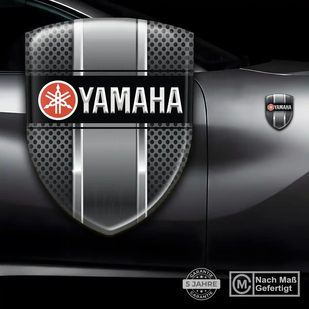 Yamaha Silikon Aufkleber Wappen Höchste Qualität