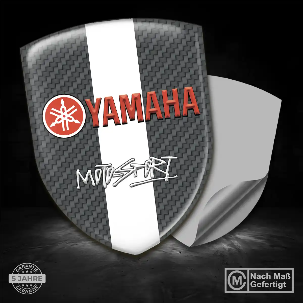 Yamaha Silikon Aufkleber Wappen Interieurdesign