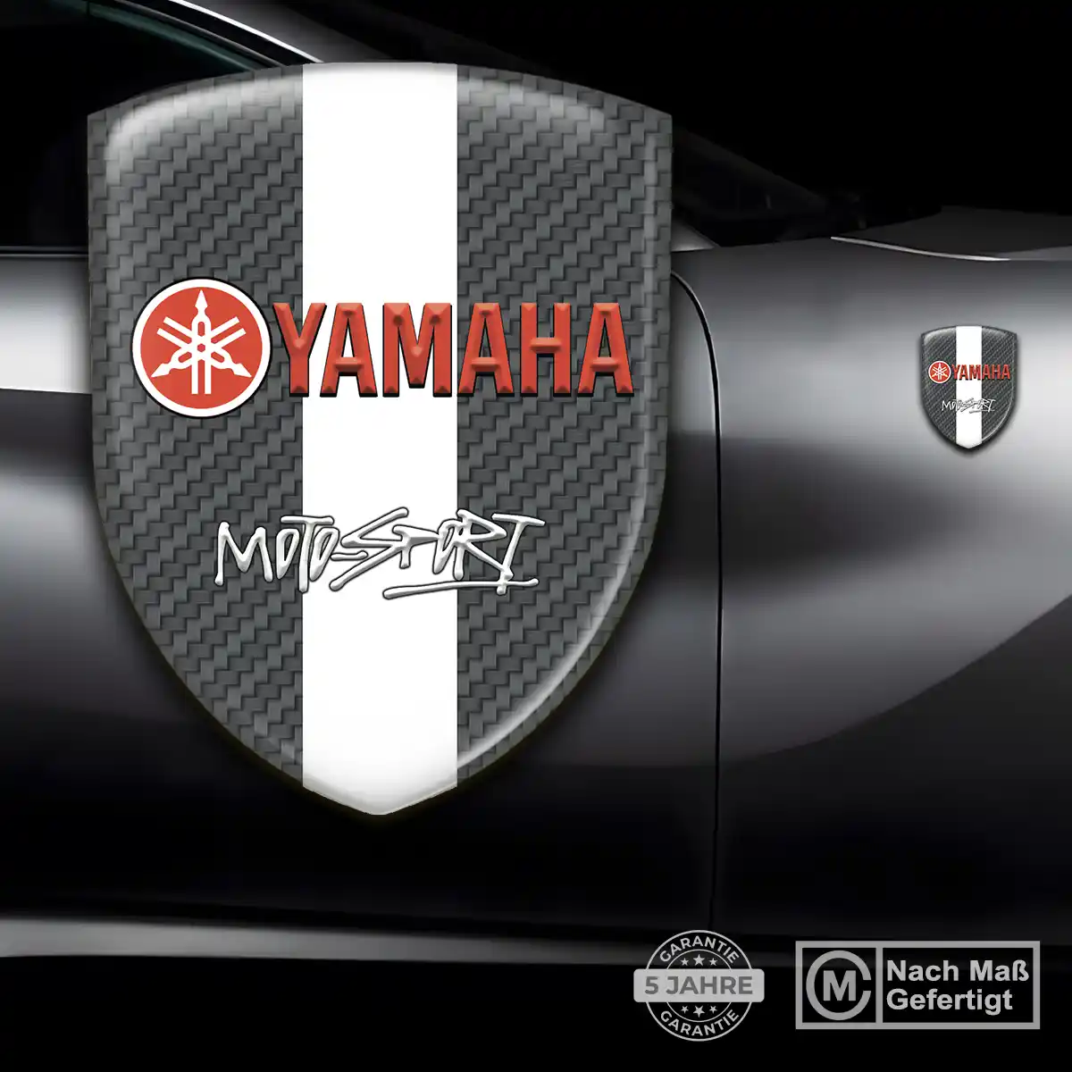 Yamaha Silikon Aufkleber Wappen Interieurdesign